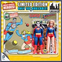 Bizarro / Supergirl from World's Greatest - DC Limited Edition Multi-Packs manufactured by Figures Toy Company [Front]