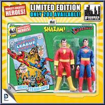 Shazam / Superman from World's Greatest - DC Limited Edition Multi-Packs manufactured by Figures Toy Company [Front]