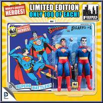 Superman vs. Bizarro from World's Greatest - DC Limited Edition Multi-Packs manufactured by Figures Toy Company [Front]