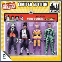 Villains 4-Pack from World's Greatest - DC Limited Edition Multi-Packs manufactured by Figures Toy Company [Front]