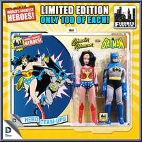 Wonder Woman / Batman from World's Greatest - DC Limited Edition Multi-Packs manufactured by Figures Toy Company [Front]