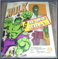 Incredible Hulk (Fly Away Action) from World's Greatest - 12" Scale manufactured by Mego [Front]