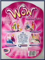 Surfing Legends from Wow Action Girls! - Basic Series manufactured by Lanard Toys [Back]