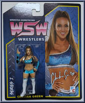 Chelsea Green (Blue) from Wrestle-Something Wrestlers - Series 1 manufactured by FC Toys [Front]