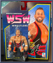 Colt Cabana (Black & Orange) from Wrestle-Something Wrestlers - Series 1 manufactured by FC Toys [Front]