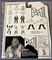 Gangrel from Wrestling Megastars - Series 2 manufactured by Chella Toys [Back]