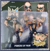 Powers of Pain from Wrestling Megastars - 2-Packs manufactured by Chella Toys [Front]