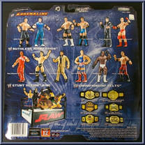 Funaki / John Cena from WWE Adrenaline - Series 11 manufactured by Jakks Pacific [Back]
