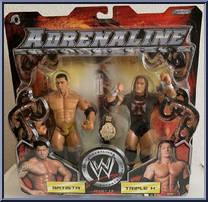 Batista / Triple H from WWE Adrenaline - Series 12 manufactured by Jakks Pacific [Front]