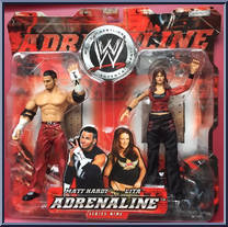 Matt Hardy / Lita from WWE Adrenaline - Series  9 manufactured by Jakks Pacific [Front]