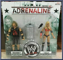 Mahoney / Kelly Kelly from WWE Adrenaline - Series 30 manufactured by Jakks Pacific [Front]