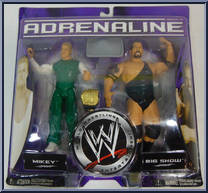 Mikey / Big Show from WWE Adrenaline - Series 21 manufactured by Jakks Pacific [Front]