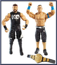 John Cena vs. Kevin Owens from WWE Battle Packs - Series 39 manufactured by Mattel [Loose]