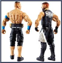 John Cena vs. Kevin Owens from WWE Battle Packs - Series 39 manufactured by Mattel [Loose]