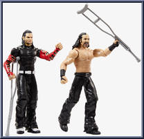 Hardy Boyz from WWE Battle Packs - Series 65 manufactured by Mattel [Loose]