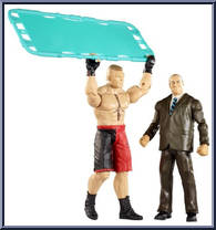 Brock Lesnar & Paul Heyman Action Figure