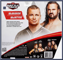 Shane McMahon / Drew McIntyre from WWE Battle Packs - Series 66 manufactured by Mattel [Back]