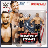 Miztourage from WWE Battle Packs - Series 56 manufactured by Mattel [Front]
