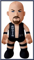 Steve Austin from WWE Bleacher Creatures - Plush manufactured by Bleacher Creatures [Loose]