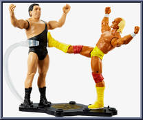 Andre the Giant vs Hulk Hogan from WWE Championship Showdown - Series 10 manufactured by Mattel [Loose]