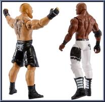 Brock Lesnar vs Bobby Lashley from WWE Championship Showdown - Series 16 manufactured by Mattel [Loose]
