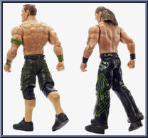 Shawn Michaels / John Cena from WWE Championship Showdown - Series  6 manufactured by Mattel [Loose]