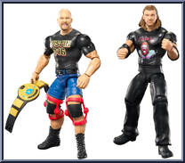 Stone Cold Steve Austin vs Triple H Action Figure