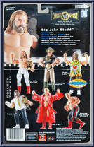 Big John Studd (Ring Bell / Stretcher) from WWE Classic Superstars - Series  2 manufactured by Jakks Pacific [Back]