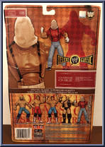 Chainsaw Charlie from WWE Classic Superstars - Deluxe - Series 8 manufactured by Jakks Pacific [Back]