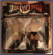 "Million Dollar Man" Ted DiBiase / Ted DiBiase, Jr. from WWE Classic Superstars - 2-Packs - Series 12 manufactured by Jakks Pacific [Front]