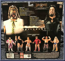 Mankind & Undertaker from WWE Classic Superstars - 2-Packs - Series  2 manufactured by Jakks Pacific [Back]