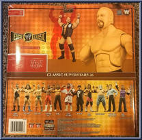 Stone Cold Steve Austin from WWE Classic Superstars - Exclusives manufactured by Jakks Pacific [Back]