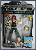 Jeff Hardy from WWE Deluxe Aggression - Series 21 manufactured by Jakks Pacific [Front]