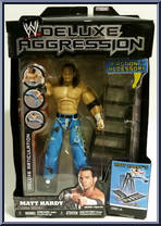 Matt Hardy from WWE Deluxe Aggression - Series 10 manufactured by Jakks Pacific [Front]