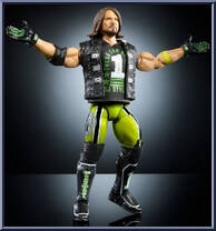 AJ Styles from WWE Elite Collection - Greatest Hits - 2024 manufactured by Mattel [Loose]