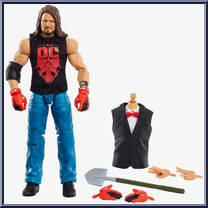 AJ Styles from WWE Elite Collection - Wrestlemania 38 manufactured by Mattel [Loose]