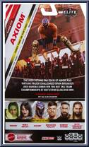 Axiom (Pink) from WWE Elite Collection - Series 117 manufactured by Mattel [Back]
