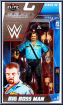 Big Boss Man (Blue Shirt) from WWE Elite Collection - Series  90 manufactured by Mattel [Front]
