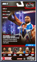 Big E from WWE Elite Collection - Series  98 manufactured by Mattel [Back]