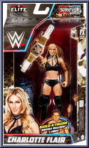 Charlotte Flair from WWE Elite Collection - Survivor Series - 2023 manufactured by Mattel [Front]