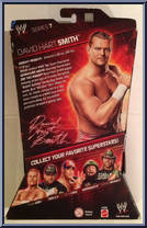 David Hart Smith from WWE Elite Collection - Series   7 manufactured by Mattel [Back]
