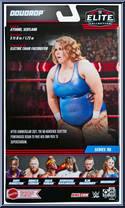 Doudrop (Blue) from WWE Elite Collection - Series  96 manufactured by Mattel [Back]