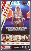 Jade Cargill from WWE Elite Collection - Series 116 manufactured by Mattel [Back]