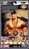 John Cena from WWE Elite Collection - Series 100 manufactured by Mattel [Back]