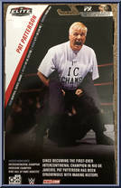 Pat Patterson from WWE Elite Collection - Exclusives manufactured by Mattel [Back]