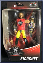 Ricochet from WWE Elite Collection - WWE Network Spotlight manufactured by Mattel [Front]