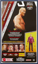 Ringmaster from WWE Elite Collection - Monday Night War - Greatest Hits 2 manufactured by Mattel [Back]