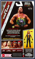 Rob Van Dam from WWE Elite Collection - Monday Night War - Series 3 manufactured by Mattel [Back]