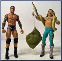 Jake Roberts vs. Randy Orton from WWE Elite Collection - WWE All-Stars manufactured by Mattel [Loose]