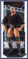 Rock from WWE Elite Collection - Series  47 B manufactured by Mattel [Loose]